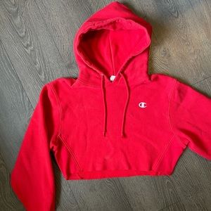 Champion Reverse Weave Crop Hoodie